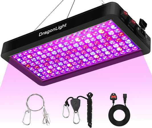 LED Grow Lights for Greenhouse and Indoor Plant Veg and Flower Growing