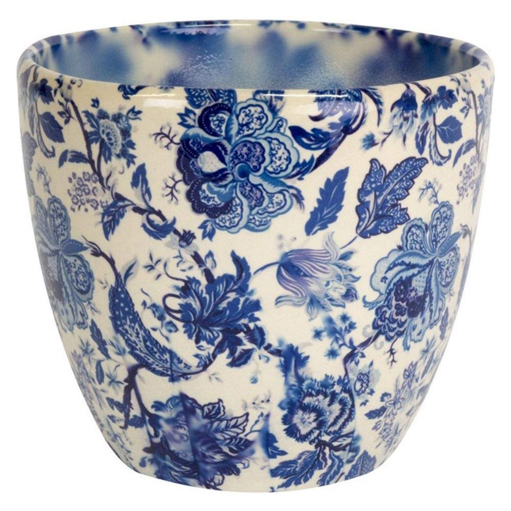 Ivyline VBM1413 Monza Vintage Blue Planter D13Cm, one size