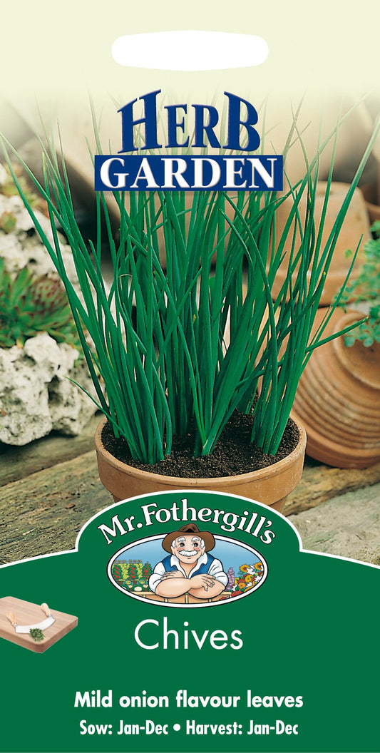 Mr Fothergill's 11228 Herb Seeds, Chives, Green