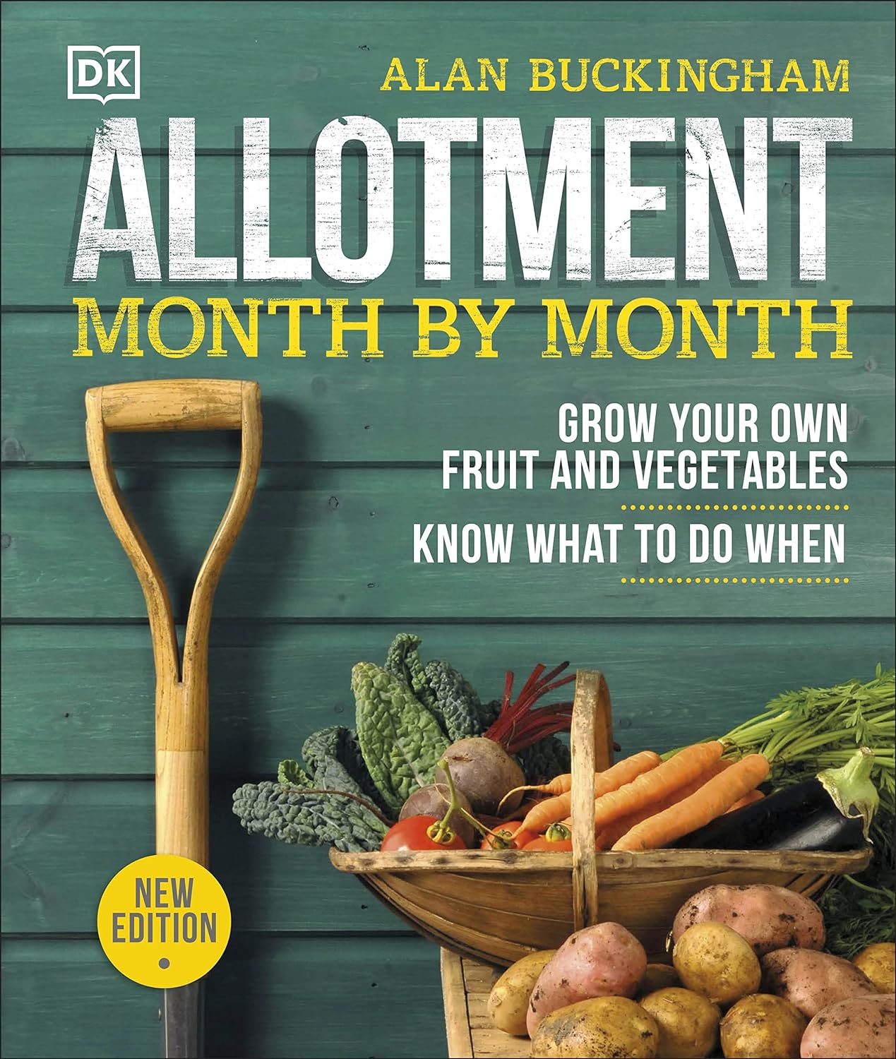 Allotment Month By Month Book - Alan Buckingham