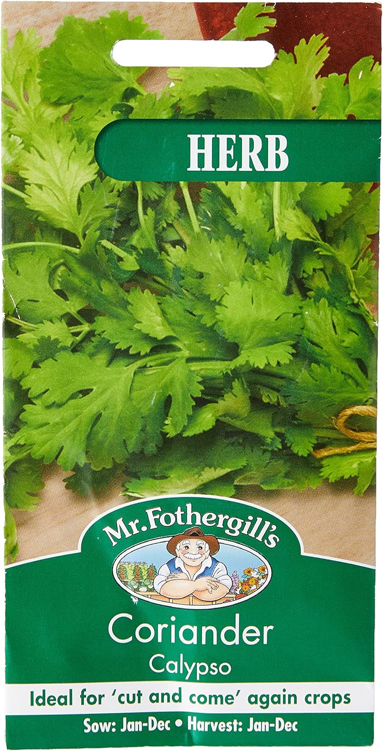 Mr Fothergill's Seeds Ltd 16213 Herb Seeds, Coriander Calypso