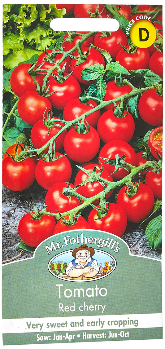 Mr Fothergill's Seeds Ltd 23151 Vegetable Seeds, Tomato Red Cherry