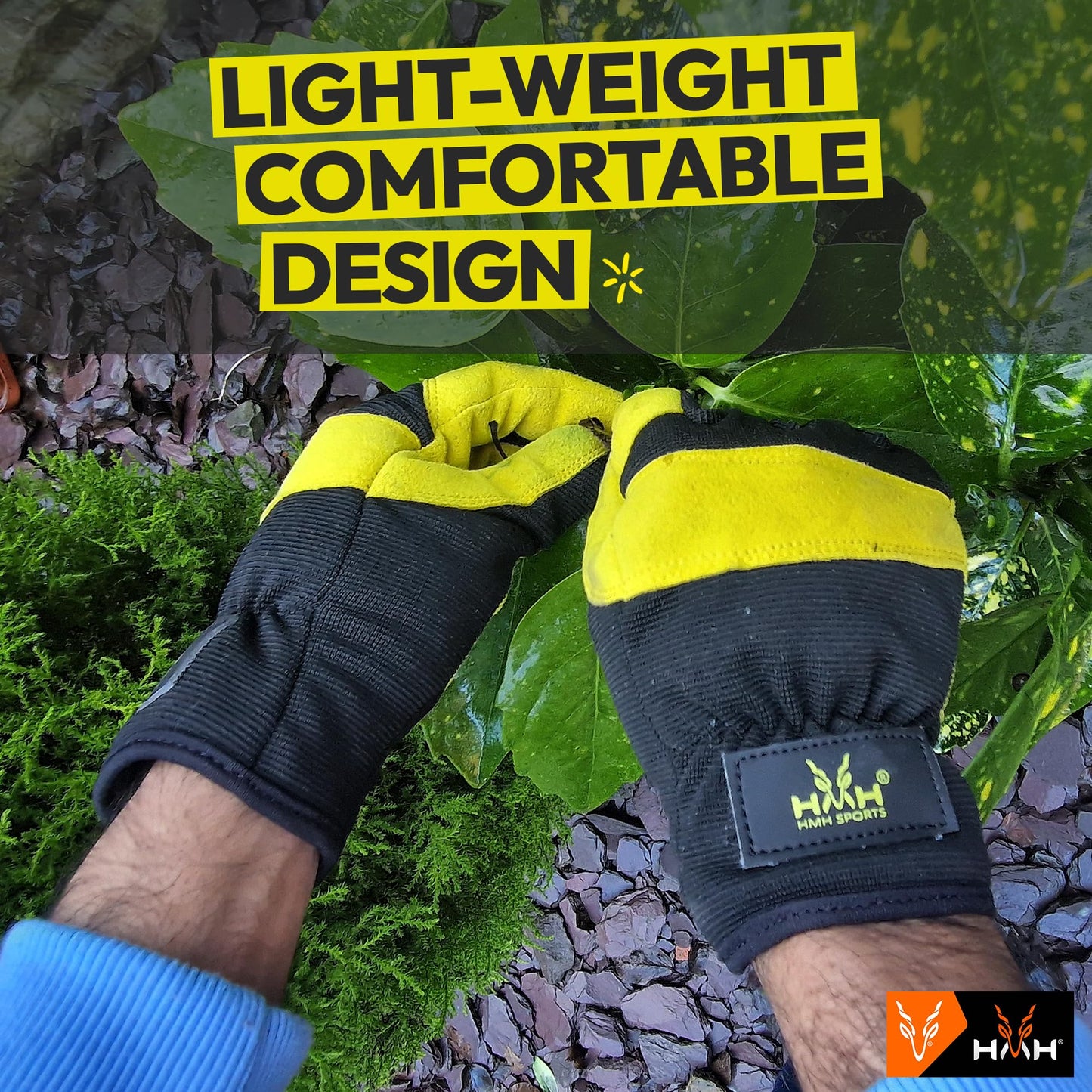 Gardening Gloves For Women Men - Heavy Duty Work Gloves Men Women - Dexterity Gloves – Thorn Proof Safety Gloves garden gloves women Men mechanic gloves builders gloves (Small, Yellow)